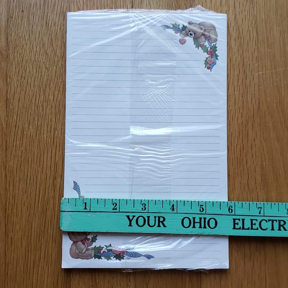 NWOT Christmas Stationary Pad